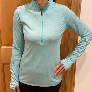 Under Armour half zip long sleeves top!